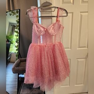 Pink Corset Dress